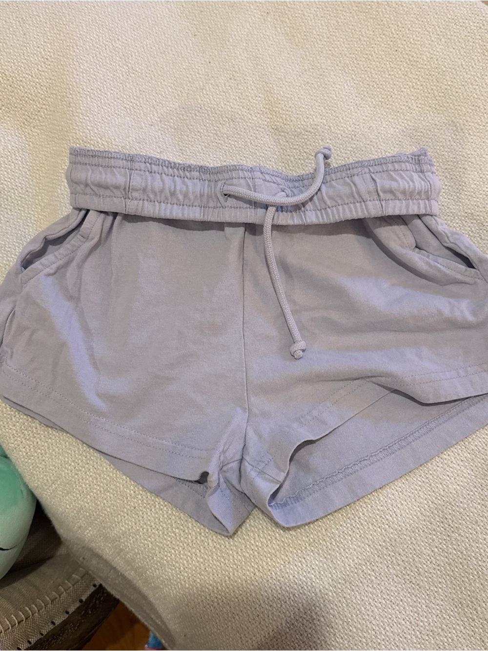 Divided Light Lavender Drawstring Athletic Shorts